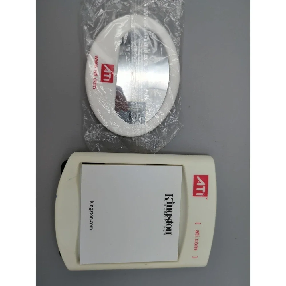 ATi Video Card Sticky Note Desk VTG SWAG Plastic Advertising‎ Manufacturer Promo
